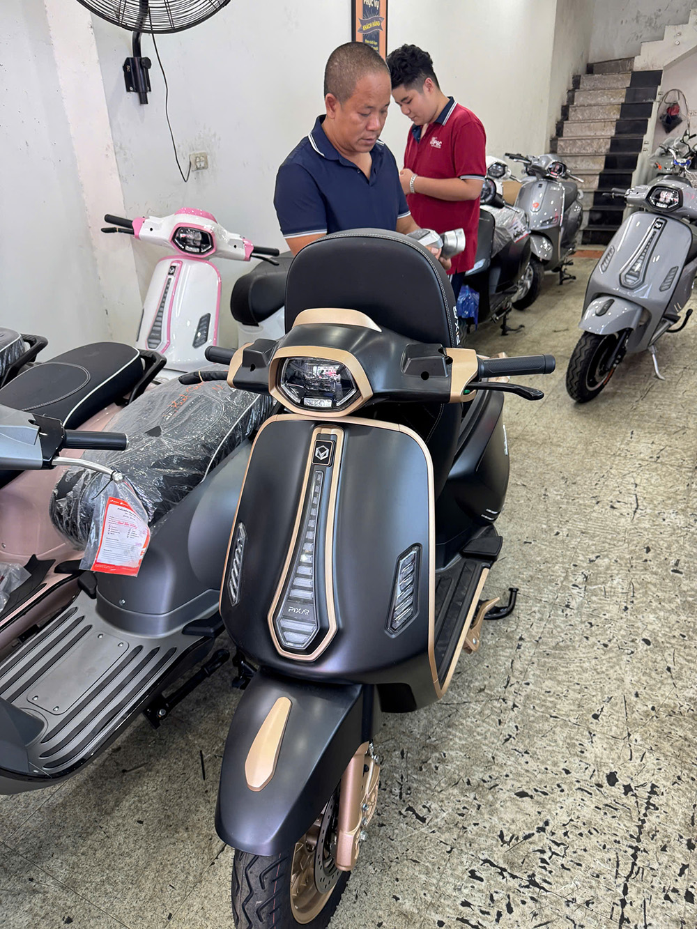 bao hanh xe dien pixar 2